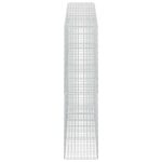 vidaXL Gabión s drôtom 5 mm a sieťou 5x10 cm 300x50x200 cm – Obrázok 4