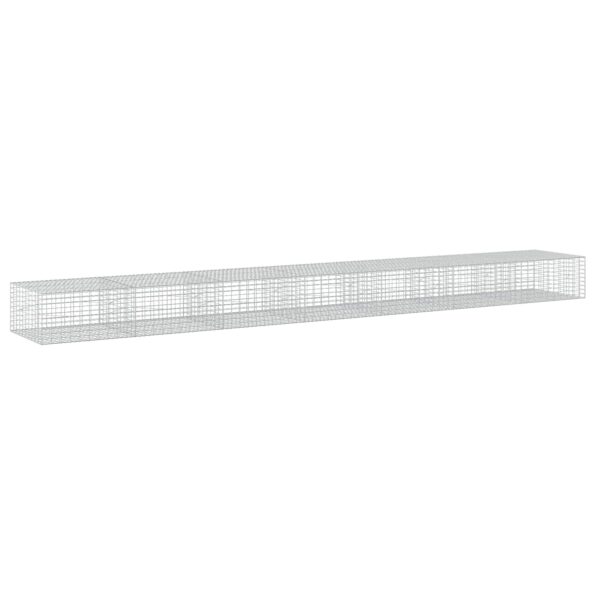 vidaXL Gabión s drôtom 5 mm a sieťou 5x10 cm 700x100x50 cm – Obrázok 2