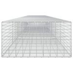 vidaXL Gabión s drôtom 5 mm a sieťou 5x10 cm 700x100x50 cm – Obrázok 4