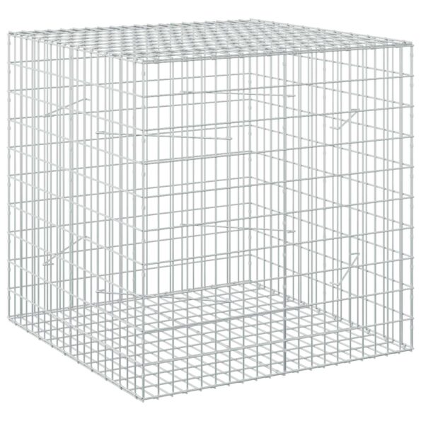 vidaXL Gabión s drôtom 5 mm a sieťou 5x10 cm 100x100x100 cm – Obrázok 2