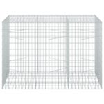 vidaXL Gabión s drôtom 5 mm a sieťou 5x10 cm 150x100x100 cm – Obrázok 3