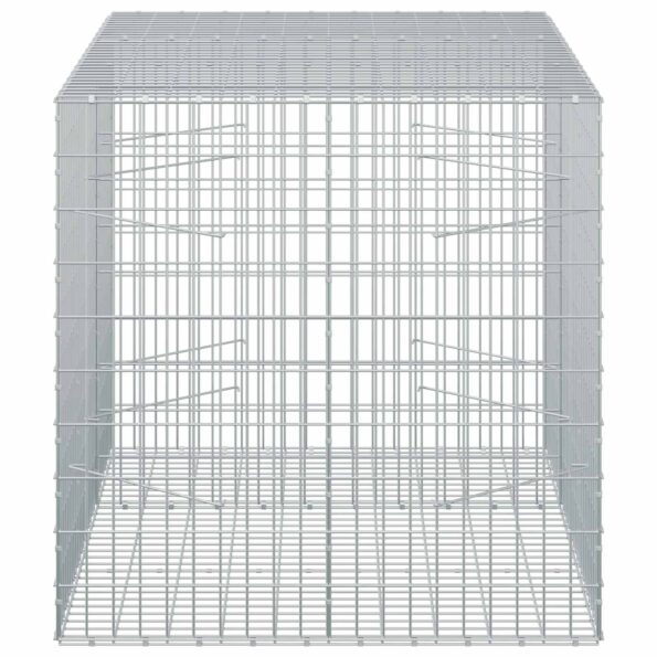 vidaXL Gabión s drôtom 5 mm a sieťou 5x10 cm 150x100x100 cm – Obrázok 4