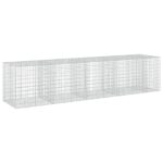 vidaXL Gabión s drôtom 5 mm a sieťou 5x10 cm 450x100x100 cm – Obrázok 2