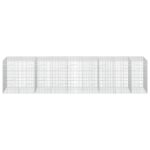 vidaXL Gabión s drôtom 5 mm a sieťou 5x10 cm 450x100x100 cm – Obrázok 3