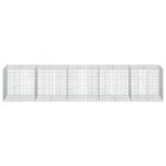 vidaXL Gabión s drôtom 5 mm a sieťou 5x10 cm 500x100x100 cm – Obrázok 3