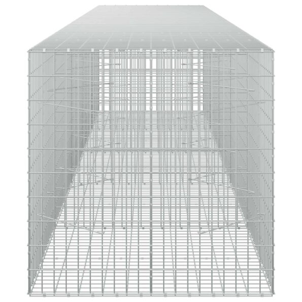 vidaXL Gabión s drôtom 5 mm a sieťou 5x10 cm 500x100x100 cm – Obrázok 4
