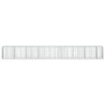 vidaXL Gabión s drôtom 5 mm a sieťou 5x10 cm 850x100x100 cm – Obrázok 3