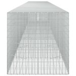 vidaXL Gabión s drôtom 5 mm a sieťou 5x10 cm 850x100x100 cm – Obrázok 4