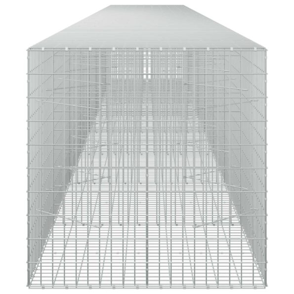 vidaXL Gabión s drôtom 5 mm a sieťou 5x10 cm 850x100x100 cm – Obrázok 4