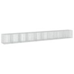 vidaXL Gabión s drôtom 5 mm a sieťou 5x10 cm 950x100x100 cm – Obrázok 2