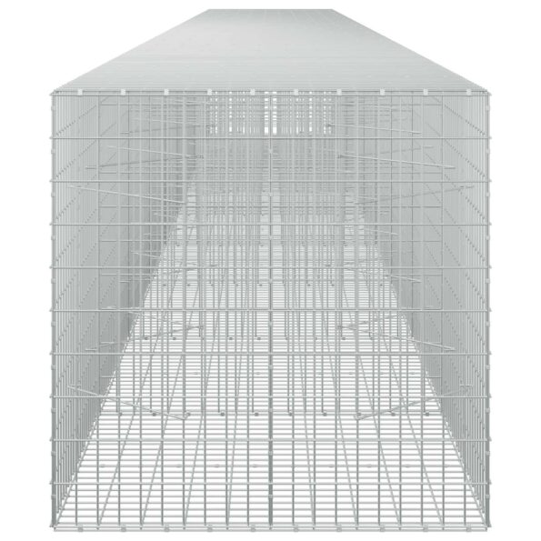 vidaXL Gabión s drôtom 5 mm a sieťou 5x10 cm 950x100x100 cm – Obrázok 4