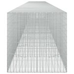 vidaXL Gabión s drôtom 5 mm a sieťou 5x10 cm 1000x100x100 cm – Obrázok 4