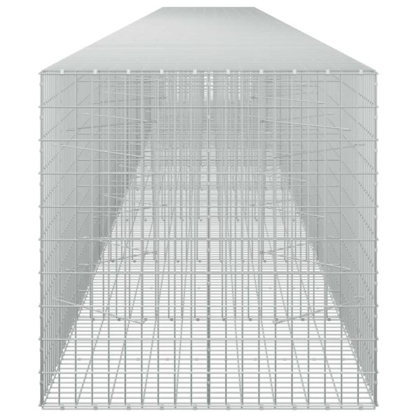 vidaXL Gabión s drôtom 5 mm a sieťou 5x10 cm 1000x100x100 cm – Obrázok 4