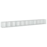 vidaXL Gabión s drôtom 5 mm a sieťou 5x10 cm 1050x100x100 cm – Obrázok 2