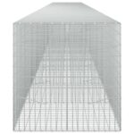 vidaXL Gabión s drôtom 5 mm a sieťou 5x10 cm 1050x100x100 cm – Obrázok 4