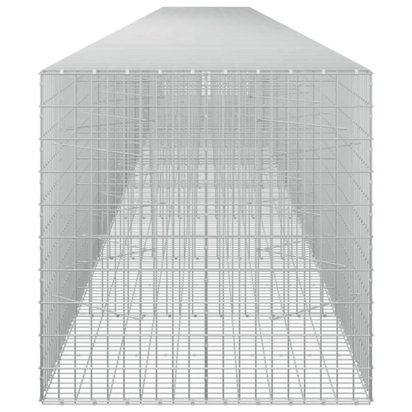 vidaXL Gabión s drôtom 5 mm a sieťou 5x10 cm 1050x100x100 cm – Obrázok 4