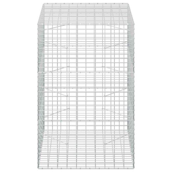 vidaXL Gabión s drôtom 5 mm a sieťou 5x10 cm 100x100x150 cm – Obrázok 4
