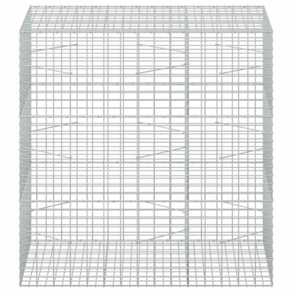 vidaXL Gabión s drôtom 5 mm a sieťou 5x10 cm 150x100x150 cm – Obrázok 3