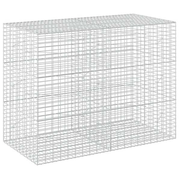 vidaXL Gabión s drôtom 5 mm a sieťou 5x10 cm 200x100x150 cm – Obrázok 2