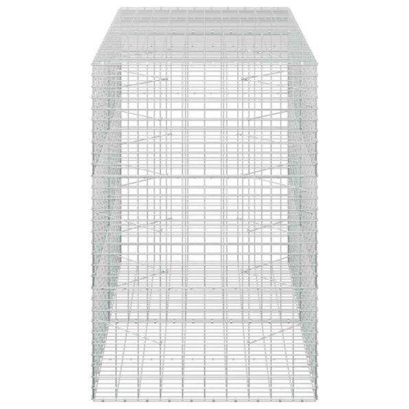 vidaXL Gabión s drôtom 5 mm a sieťou 5x10 cm 200x100x150 cm – Obrázok 4