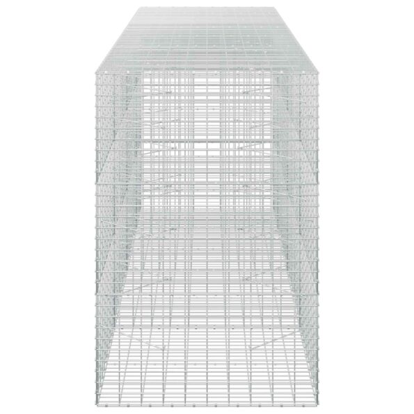 vidaXL Gabión s drôtom 5 mm a sieťou 5x10 cm 350x100x150 cm – Obrázok 4
