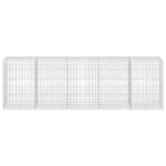 vidaXL Gabión s drôtom 5 mm a sieťou 5x10 cm 500x100x150 cm – Obrázok 3