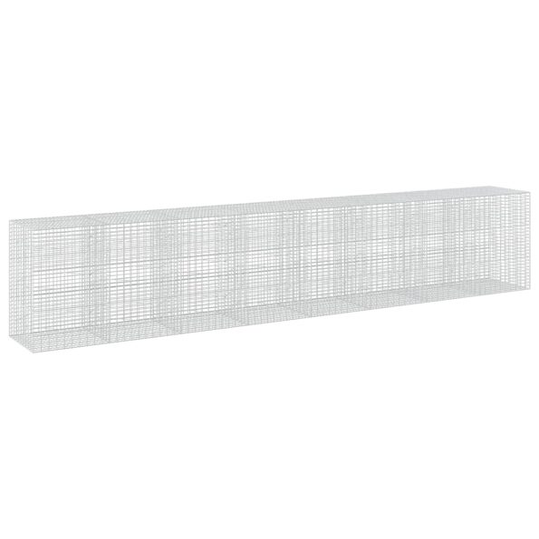 vidaXL Gabión s drôtom 5 mm a sieťou 5x10 cm 800x100x150 cm – Obrázok 2