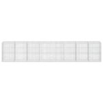 vidaXL Gabión s drôtom 5 mm a sieťou 5x10 cm 800x100x150 cm – Obrázok 3