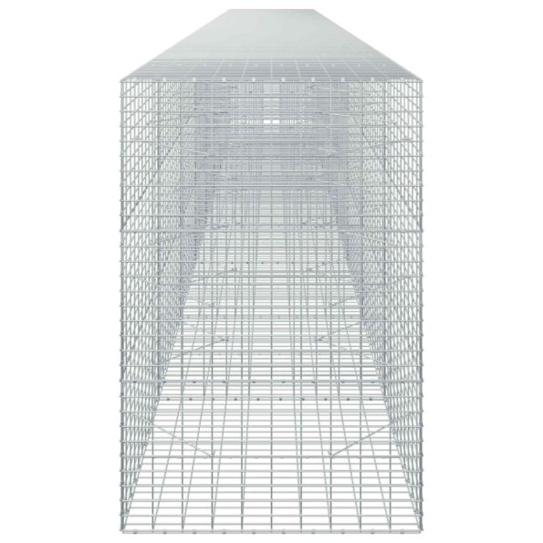 vidaXL Gabión s drôtom 5 mm a sieťou 5x10 cm 800x100x150 cm – Obrázok 4