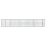 vidaXL Gabión s drôtom 5 mm a sieťou 5x10 cm 950x100x150 cm – Obrázok 3