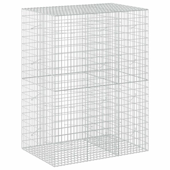 vidaXL Gabión s drôtom 5 mm a sieťou 5x10 cm 150x100x200 cm – Obrázok 2