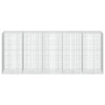 vidaXL Gabión s drôtom 5 mm a sieťou 5x10 cm 500x100x200 cm – Obrázok 3