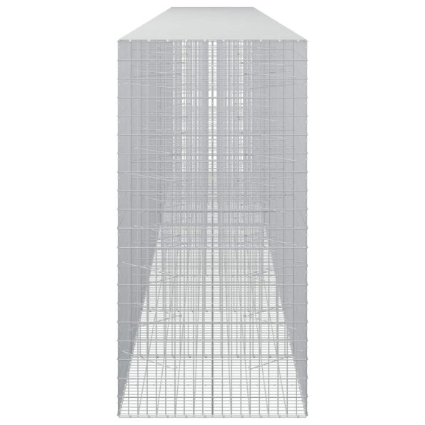 vidaXL Gabión s drôtom 5 mm a sieťou 5x10 cm 800x100x200 cm – Obrázok 4