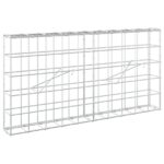 vidaXL Gabión s drôtom 5 mm a sieťou 10x10 cm 100x10x50 cm – Obrázok 2