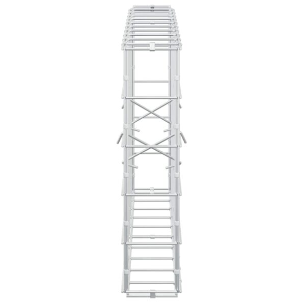 vidaXL Gabión s drôtom 5 mm a sieťou 10x10 cm 100x10x50 cm – Obrázok 4