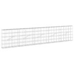 vidaXL Gabión s drôtom 5 mm a sieťou 10x10 cm 250x10x50 cm – Obrázok 2
