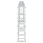 vidaXL Gabión s drôtom 5 mm a sieťou 10x10 cm 250x10x50 cm – Obrázok 4