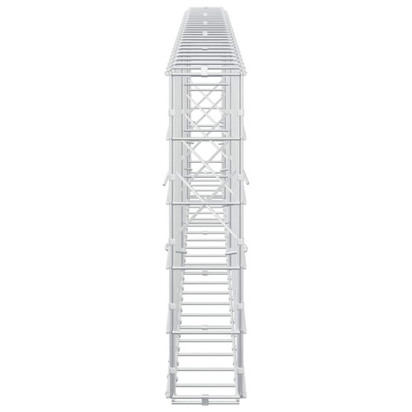 vidaXL Gabión s drôtom 5 mm a sieťou 10x10 cm 250x10x50 cm – Obrázok 4