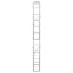 vidaXL Gabión s drôtom 5 mm a sieťou 10x10 cm 50x10x100 cm – Obrázok 4