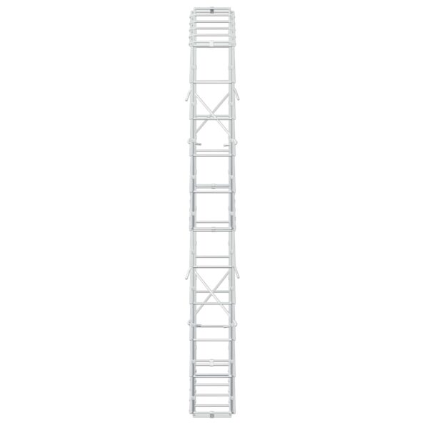 vidaXL Gabión s drôtom 5 mm a sieťou 10x10 cm 50x10x100 cm – Obrázok 4