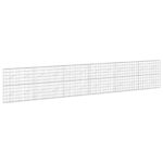 vidaXL Gabión s drôtom 5 mm a sieťou 10x10 cm 600x10x100 cm – Obrázok 2