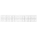 vidaXL Gabión s drôtom 5 mm a sieťou 10x10 cm 600x10x100 cm – Obrázok 3