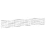 vidaXL Gabión s drôtom 5 mm a sieťou 10x10 cm 750x10x100 cm – Obrázok 2