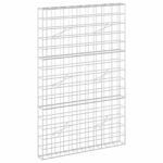 vidaXL Gabión s drôtom 5 mm a sieťou 10x10 cm 100x10x150 cm – Obrázok 2