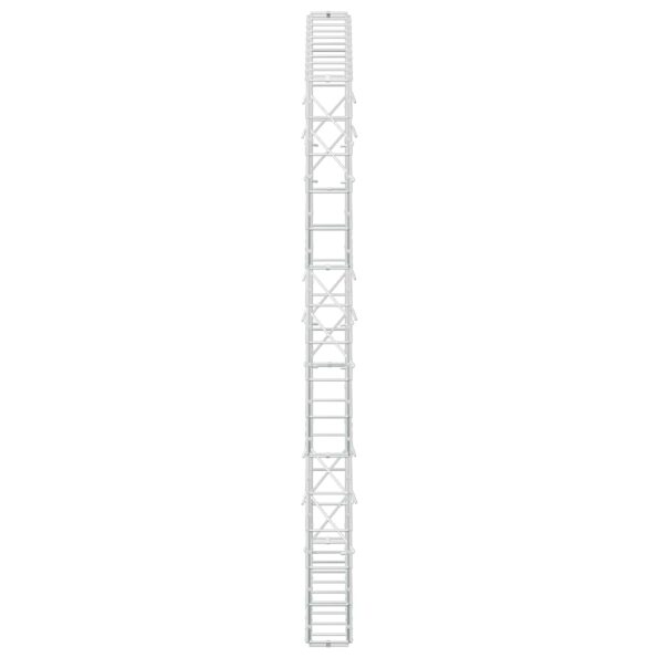 vidaXL Gabión s drôtom 5 mm a sieťou 10x10 cm 100x10x150 cm – Obrázok 4