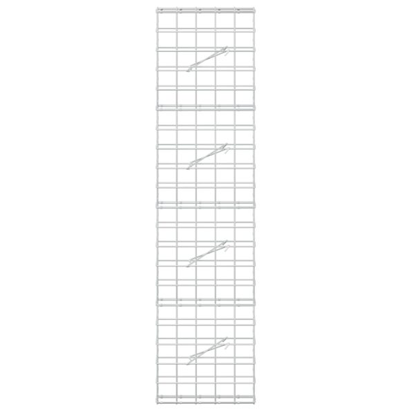 vidaXL Gabión s drôtom 5 mm a sieťou 10x10 cm 50x10x200 cm – Obrázok 3