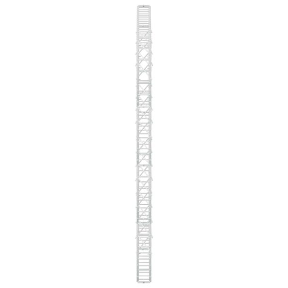 vidaXL Gabión s drôtom 5 mm a sieťou 10x10 cm 200x10x200 cm – Obrázok 4