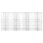 vidaXL Gabión s drôtom 5 mm a sieťou 10x10 cm 450x10x200 cm – Obrázok 3