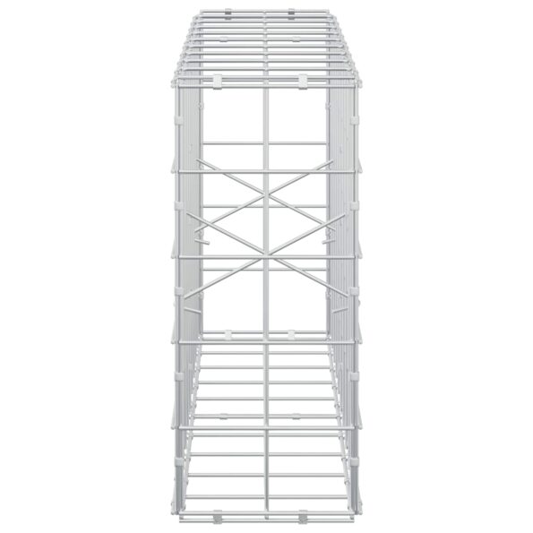 vidaXL Gabión s drôtom 5 mm a sieťou 10x10 cm 100x20x50 cm – Obrázok 4
