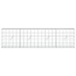 vidaXL Gabión s drôtom 5 mm a sieťou 10x10 cm 200x20x50 cm – Obrázok 3